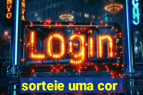 sorteie uma cor
